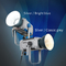유선인 300X 프로 밝은 방수 주도하는 비디오 빛과 무선 DMX 제어